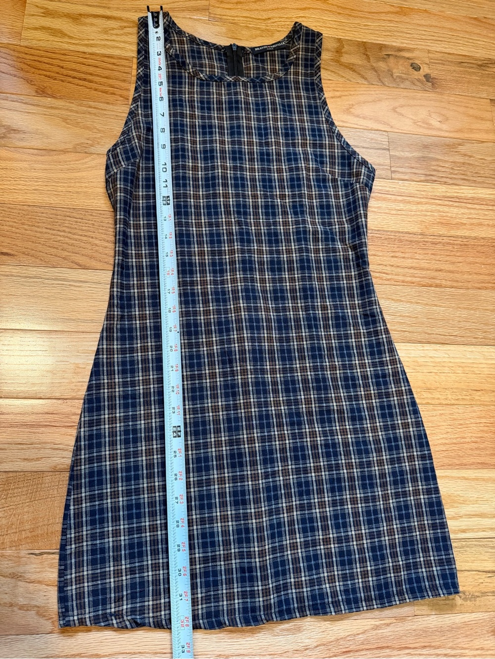 Brandy Melville Plaid Mini Dress - Picture 4 of 6